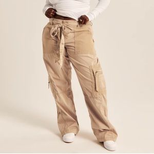 Abercrombie loose cargo pants
